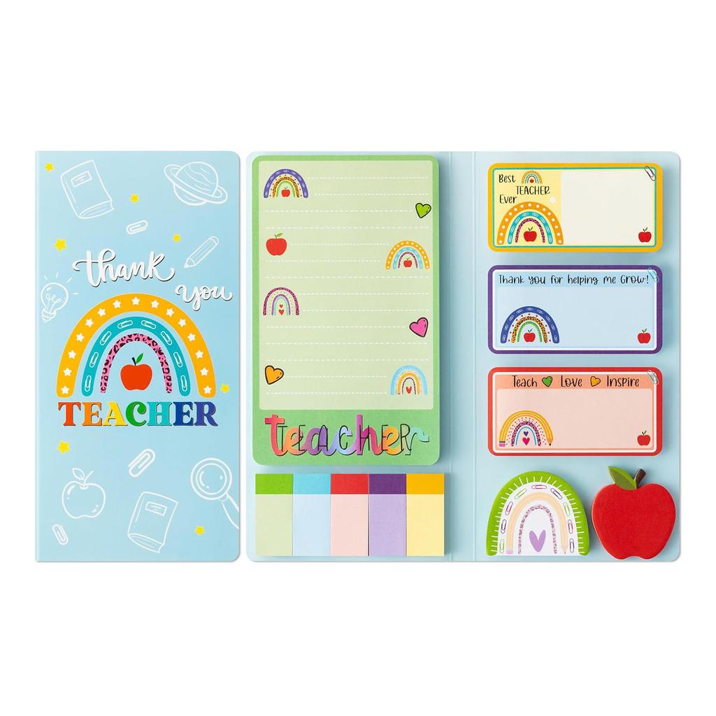 800 Sheets Sticky Note Cartoon Note Paper Self-Adhesive Note Paper Sticky Index Tabs Book Page Mark for Office School
