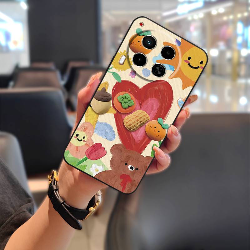 Shockproof Full Wrap Phone Case For Tecno Camon30/4G/5G/CL6/CL7 Animals Cute Back Cover Durable Anti-dust Silicone TPU