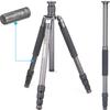 INNOREL RT75C Carbon Tripod 165CM Travel Tripod Professional Grade Nut Lock Elevator Load Capacity 20KG Leg Adjustable Monopod Pipe Diameter 29mm