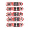 5Pcs Lithium Battery Protection Board 3 String for Ternary Charging Discharging 3.7V 20A 1?5S