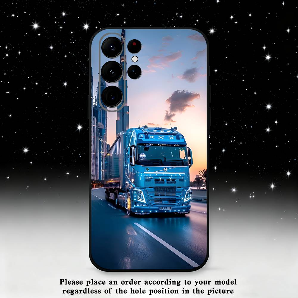 S-SCANIA Trucks SA-AB Чехол для телефона Samsung S25, S24, S21, S22, S23, S30, Ultra, S20, Plus, Fe, Lite, Note, 10 Черный Мягкий чехол