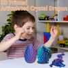 Mystery Dragon With Egg Suit , 3D Printed Dragon With Egg, Full Articulated Flexible Dragon With Eggs, 3D Printed Gift Toy