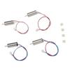 4PCS 716 Motor Terminals with 4 Gears Aluminum Alloy Metal Motor Terminal for E88 Quadcopter