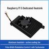 Радиатор с вентилятором для Raspberry Pi 5 с термопрокладкой для активного охлаждения