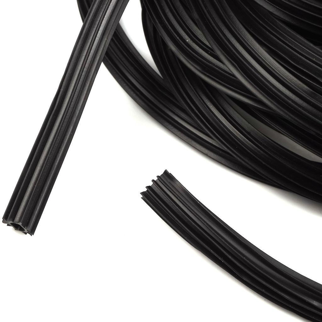 EWR5487 10 метров автомобильный дверной стеклоподъемник Регуляторный кабель трос Звукоизоляция Толстая звездочка Резиновая защита Отверстие 6 мм