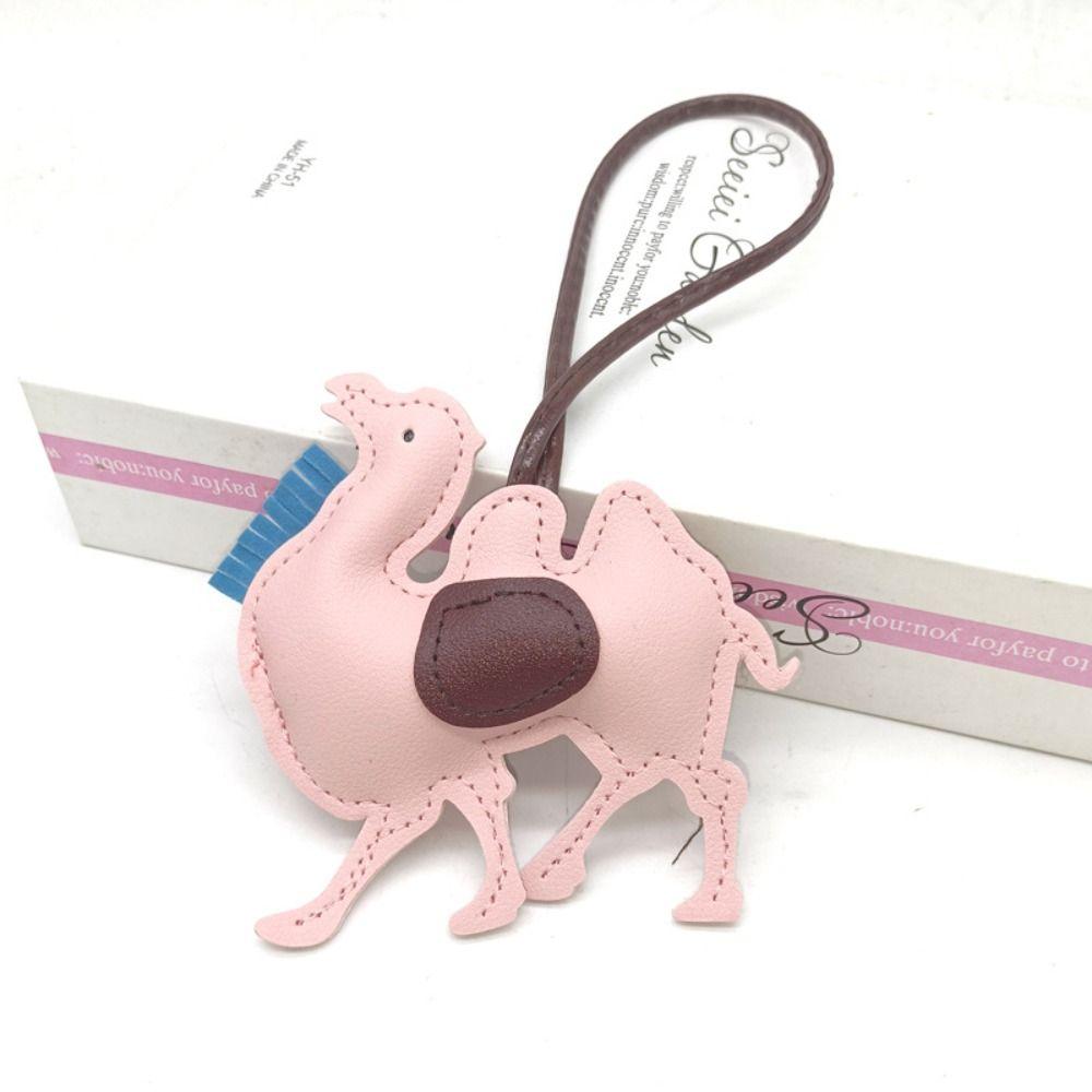 Брелок из искусственной кожи с летающими крыльями, брелок с изображением слона, сумка с животным, подвеска, модная вешалка из искусственной кожи для мужчин