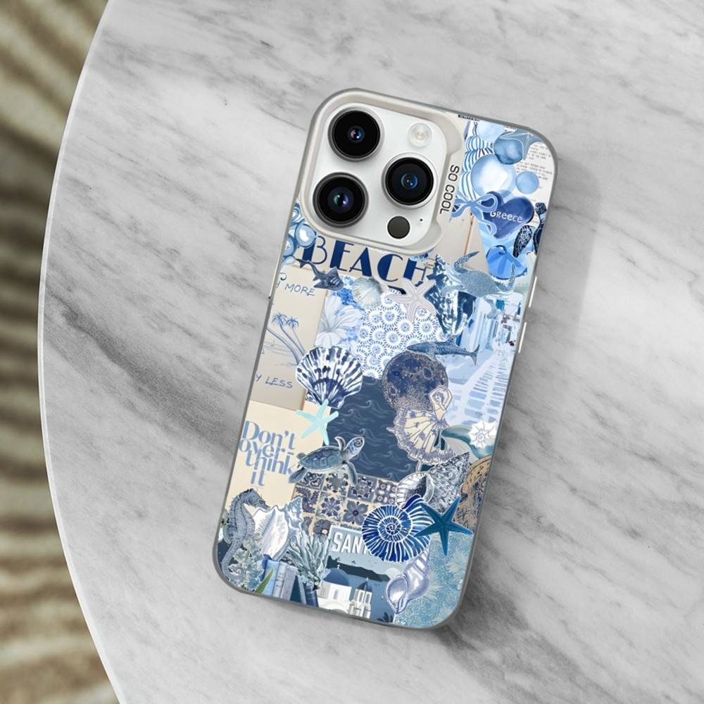 Чехол для телефона с рисунком акулы в море для iPhone 13, 15, 14, 16, 12, 11, Mini, MAXXS, Pro, SE, Белый матовый ударопрочный чехол