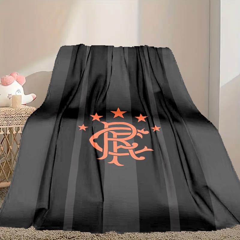 Rangers FC Blanket, Valentine's Day, Halloween, Thanksgiving Gift Blankets, Home Blanket for Bed and Couch Use