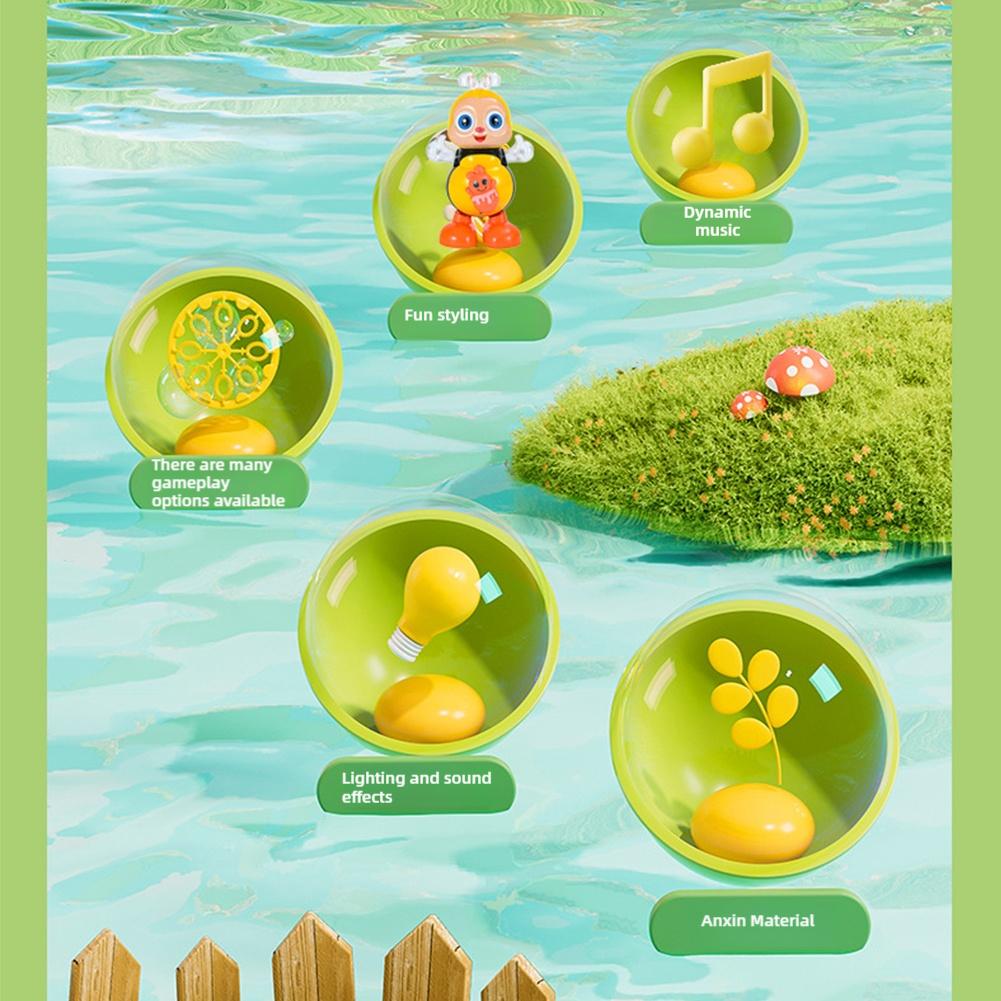 Танцующая Пчела Электрические Игрушки с Музыкой и Светом Электронная Мультяшная Пчела Дошкольные Обучающие Игрушки Танцующее животное Пчела Поющая игрушка