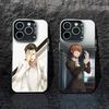 Чехол для телефона STEINS GATE D-Ринтаро О-Окабе для iPhone 17,16,15,14,13,12,Pro MAX Черный Матовый Ударопрочный Чехол