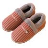 Fashion Comwarm Indoor Warm Plush Slippers For Women Men Winter Fashion Furry Slippers Flully Cotton Slides Home Non-Slip Bedroom Shoes