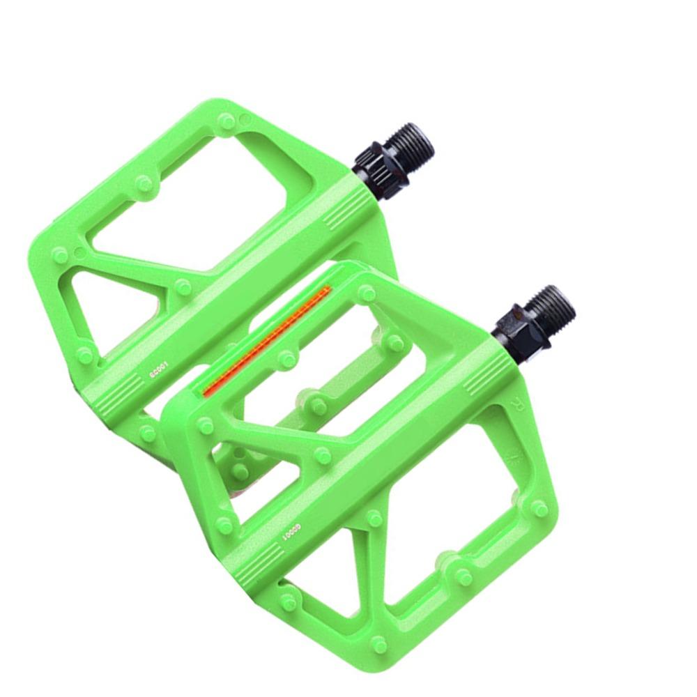 Nylon Fiber Body Bike Pedals Boron Steel Spindle Bike Platform Pedals  Cycling Upgrade