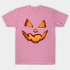 Футболка женская страшная тыква Джек О Лантерн лицо костюм на Хэллоуин Harajuku принт Kawaii футболка летняя короткий рукав женская футболка топ футболка