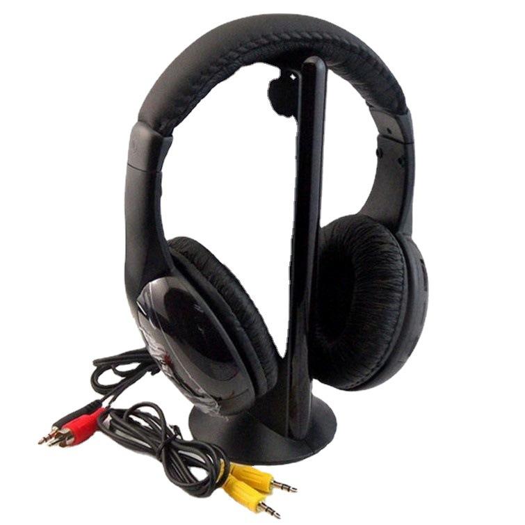 Wireless Headphones MH2001 Classic 5-in-1 TV Wireless Stereo Headset Comfortable Long Battery Life