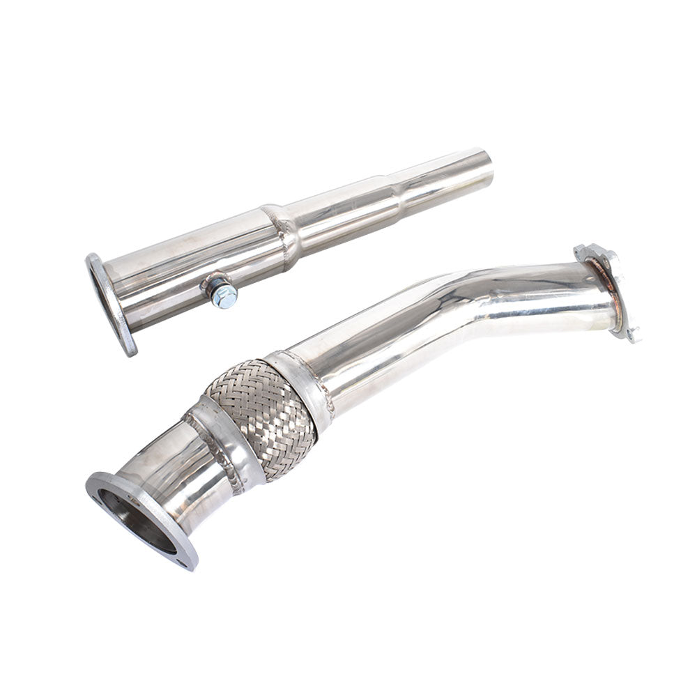 3-дюймовая выхлопная труба Turbo Downpipe для 1999-2004 VW Golf/Jetta/Beetle 1.8L из нержавеющей стали