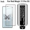 Для Red Magic 11 Pro Plus 5G Стекло IMAK Беспылевая Кабина Полноэкранная Пленка из Закаленного Стекла Поддерживает Разблокировку по Отпечатку Пальца