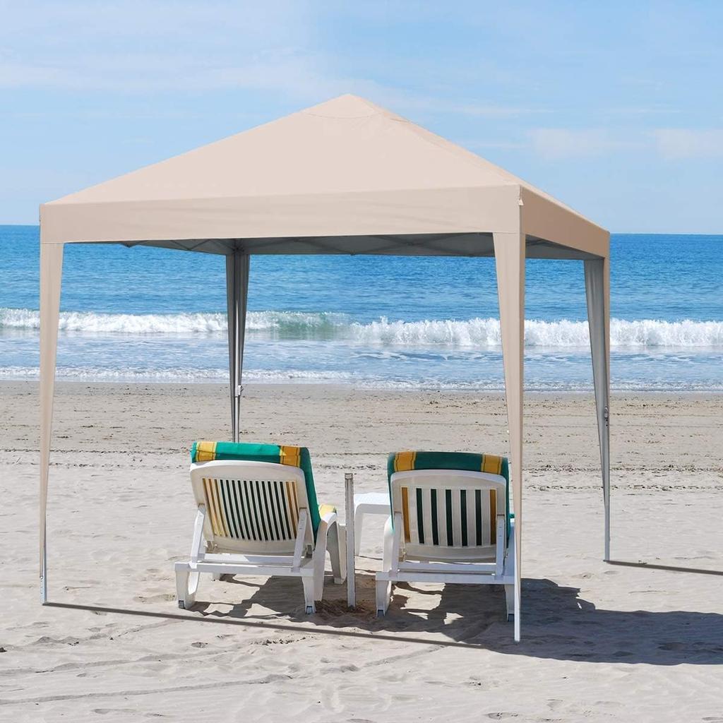 ADVANCE OUTDOOR брезент с защитой от ультрафиолета, водонепроницаемый брезент для кемпинга на открытом воздухе, без бортиков. Палатка с одним нажатием, регулировка на 3 уровня, 2,5 м, защита, устойчивая, сталь, кемпинг, палатка,