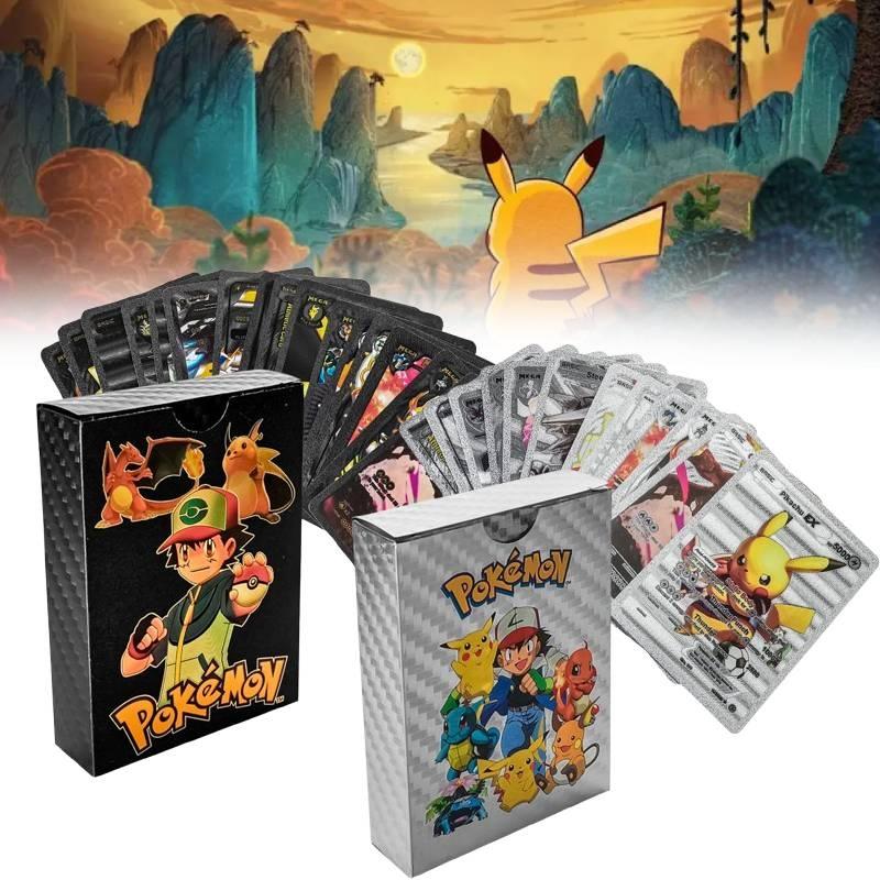 Cards Foil Pack Of 55 Pcs Assorted Card Toy Collect Gift Peripheral