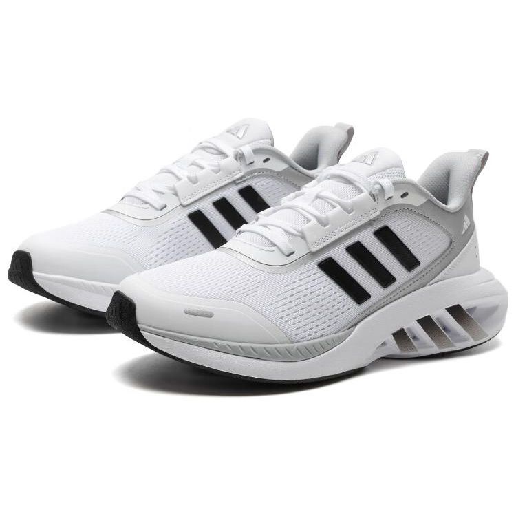 Adidas Lite Racer 4.0 Comfortable Versatile Shock Absorbing Durable Breathable Lightweight Low Top Lifestyle Casual Shoes Unisex Sneakers White IH6034