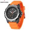 EVOQUE 2 Men Digital Military Watch Solar Power Environmental Men's Sport Wristwatch Luminous Watches Waterproof 50M