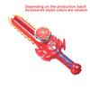 Kid Sword Launcher Led Spinning Top Toy Creative Hand Cranked Color Luminous Spinning Toys For Kids Boys Girls Birthday Gifts