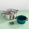 Silicone Pan Handle Cover Heat Insulation Covers Pot Ear Clip Steamer Casserole Pan Handle Holder Non-slip Kitchen Tools
