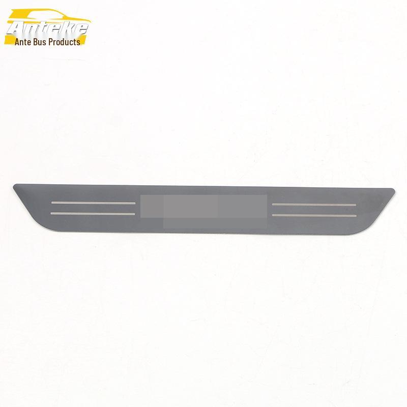 Compatible with 2021 Macchiato Rear Bumper Trim and Tailgate Trunk Protection Decorative Sticker