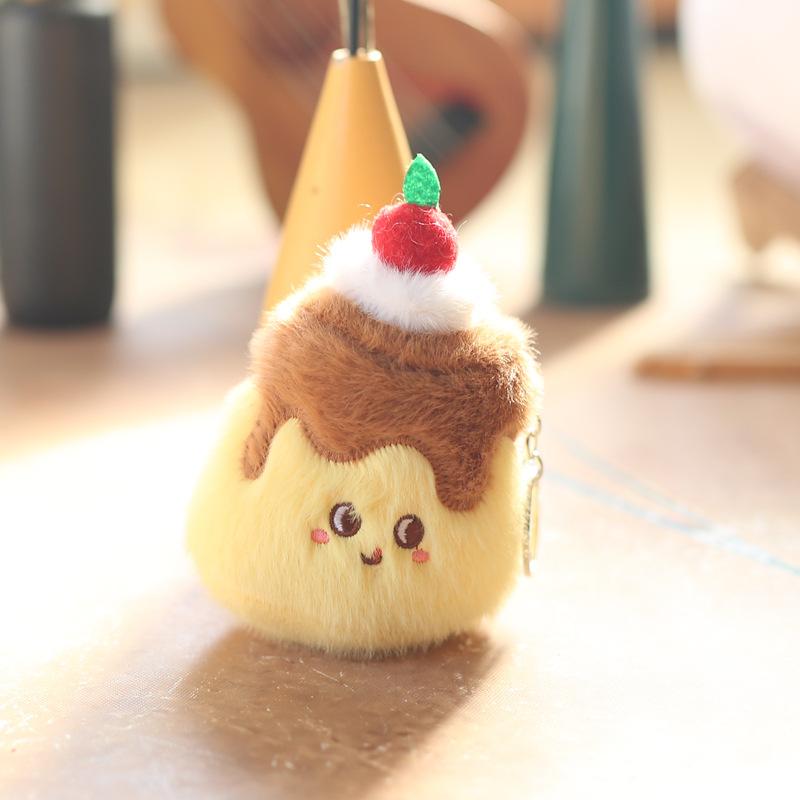 Милый милый гамбургер маленькая подвеска плюшевые игрушки кукла суши картофель фри хлеб круассан сумка подвесное украшение брелок