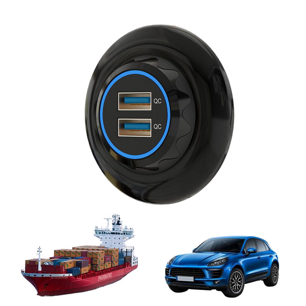 Автомобильное зарядное устройство, разъем PD QC3.0, порт USB, 30 Вт, автомобильное зарядное устройство, быстрая зарядка телефона, зарядное устройство USB, автомобильная розетка