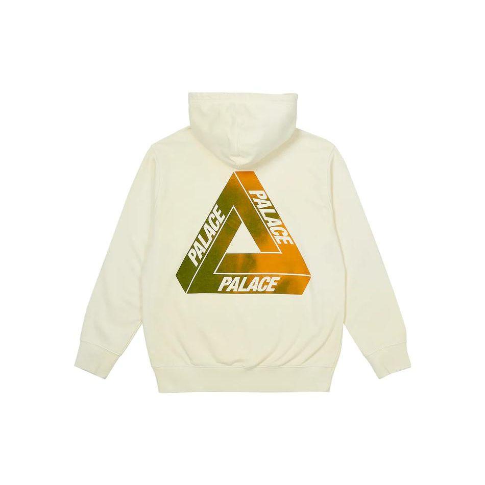 Palace Желтые топы унисекс с капюшоном Reacto Tri-Ferg P24CS077
