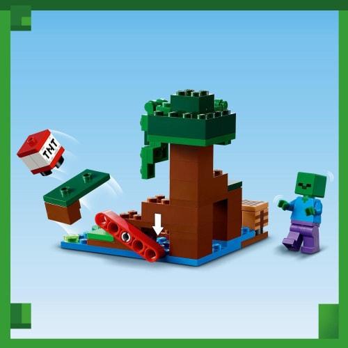 LEGO Minecraft Swamp Adventure Игрушка Подарок на день рождения Блок Рождество Мальчики Девочки Дети 7 лет 8 лет 9 лет Начальная школа Minecraf