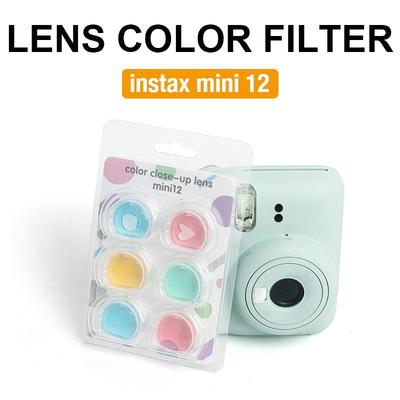 [Film Lab] [Набор из 6 шт.] Светофильтр с 6 цветными фильтрами для Instax Mini 12 CBB01