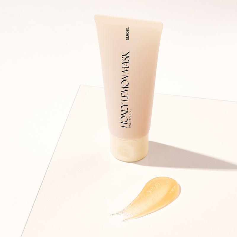 ELROEL Медово-лимонная маска 80 мл/ Премиальный продукт, Питательная, Увлажняющая, Корейская косметика, Kbeauty