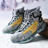 Men Boots 2024 New Winter Slippers Warm Men Shoes Waterproof Non-Slip Plush Sneakers Male Tenis Shoes Boots Men Sneakers Winter
