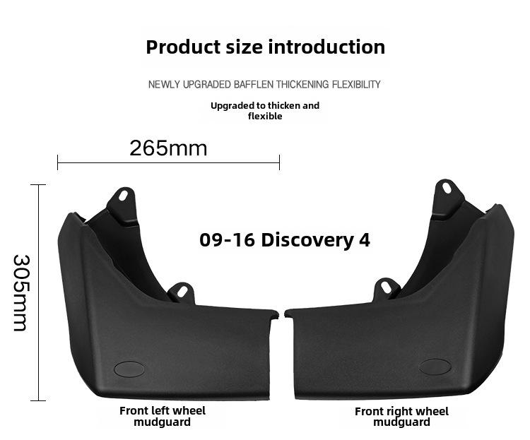 Fits Land Rover Discovery 4 (2009-2016) Car Tire Fender Cover for Cross-Border Use