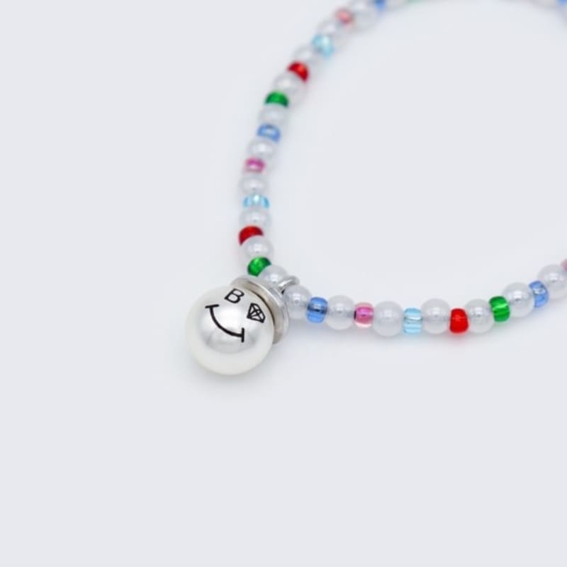 BONBEAU Smile pearl pendant color beads Bracelet
