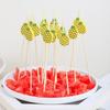 Salad Sandwich Toothpicks Fruit Sticks Handmade Toothpicks Food Fruit Cocktail Decor Bamboo Picks