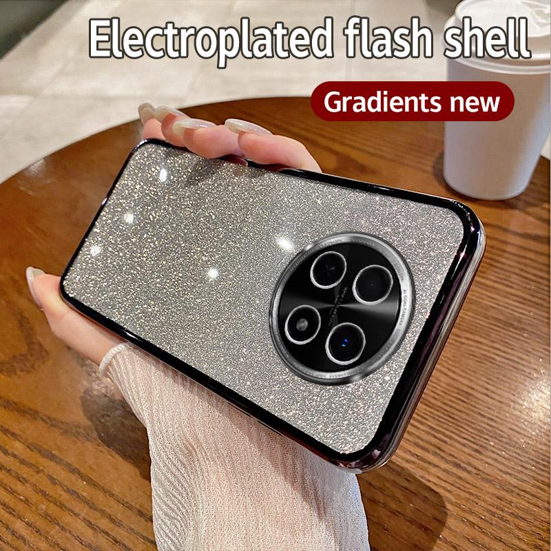 Для Huawei Nova Y91 чехол Huawei STG-LX1, STG-LX2 чехол для телефона блестящий блестящий силиконовый объектив камеры мягкая задняя крышка