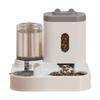 2 In1 Automatic Cat Feeding and Water Dispenser Automatic Feeder Troughs for Cats Dogs Feeding&Watering Supplies Pet Accessories