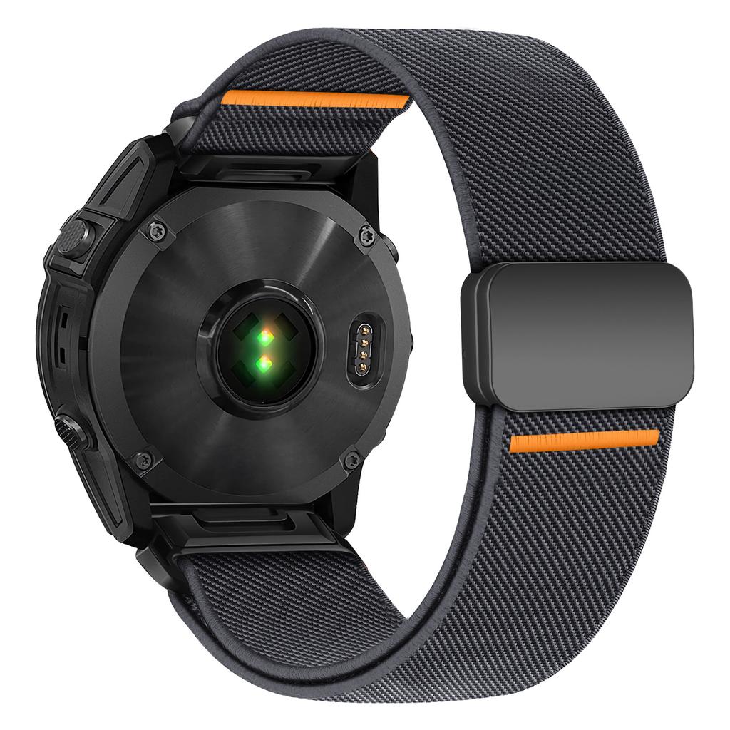 Магнитный нейлоновый ремешок для Garmin Fenix 8 7 Pro 7S 6X 6 5Plus Venu 3 Tactix 7 браслет correa Fenix 8 7x 26мм 22мм Quick Fit ремешок