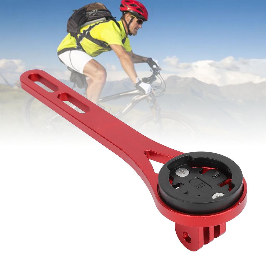 Cycling Computer Mount Aluminum Alloy Extended Riding Computer Mount Bracket Set for Bryton