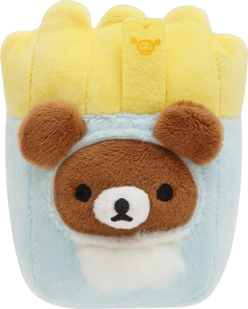 Hamburger Stuffed Toy Set MF90801 San-X (Rilakkuma, Korilakkuma, Chiroikoguma)
