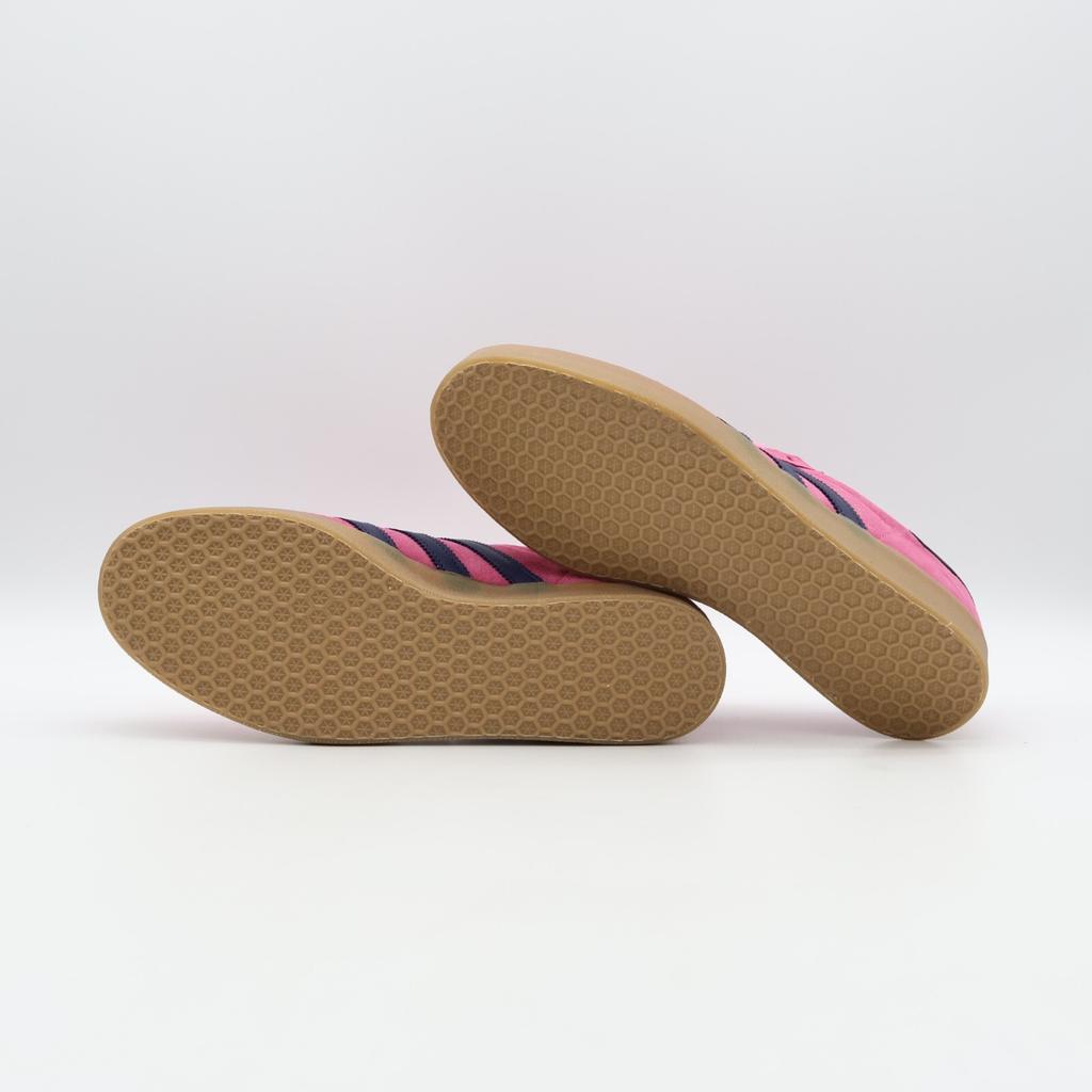 ID0846 adidas Originals Gazelle Low Розовый Bliss Темно-синий (Мужской)