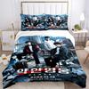 School Days Drama Print 3Pcs Bedding Setduvet Cover With 2 Bedropillowcase Home Birthday Gift