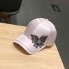 Fashion Butterfly Rhinestone Baseball Cap Women Summer Silk Satin Visor Sun Hat Leisure Adjustable Lady Snapback Caps