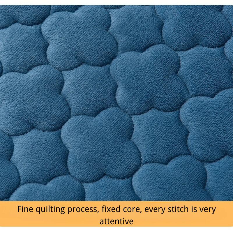 Цельная молочная бархатная хлопковая простыня на подкладке, кровать размера «queen-size», утолщенное покрывало, новый зимний флисовый защитный чехол для матраса