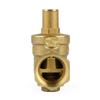 DN25 1" Brass Adjustable Water Pressure Reducing Regulator Valves With Gauge
