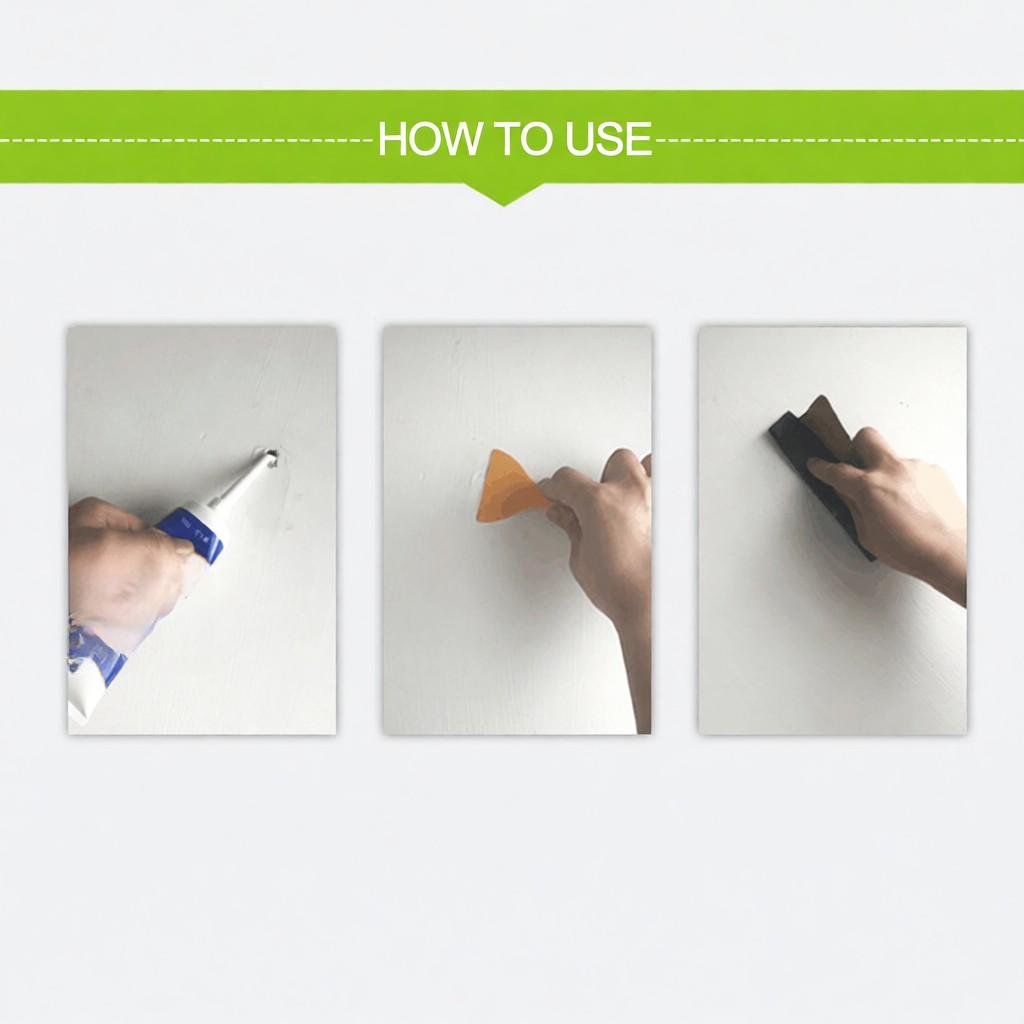 Household wall repairing cream wall crack repairing agent white latex paint putty powder wall cream