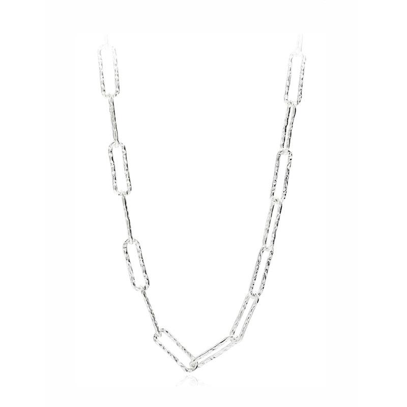 Super Fairy Gypsy Collarbone Stacked Necklace Accessories Female Personality Super Flash Hollow Sparkling Neck Chain