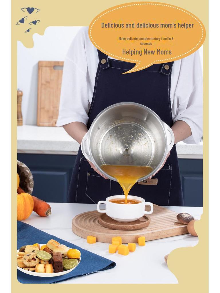 Автоматическая мясорубка из нержавеющей стали объемом 5 л и многофункциональный миксер для продуктов